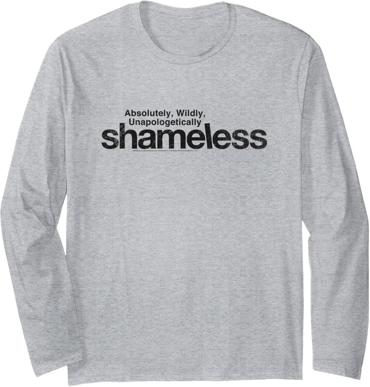 Shameless Logo Langarmshirt