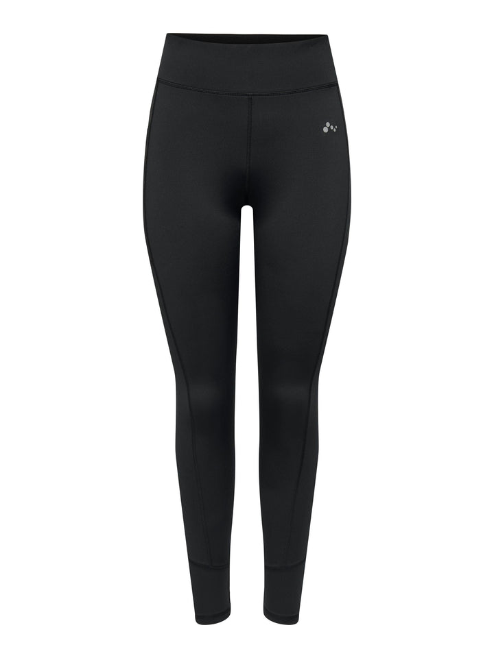 Only Play Female Sportleggings Enger Schnitt Hohe Taille Leggings XL Schwarz, XL Schwarz