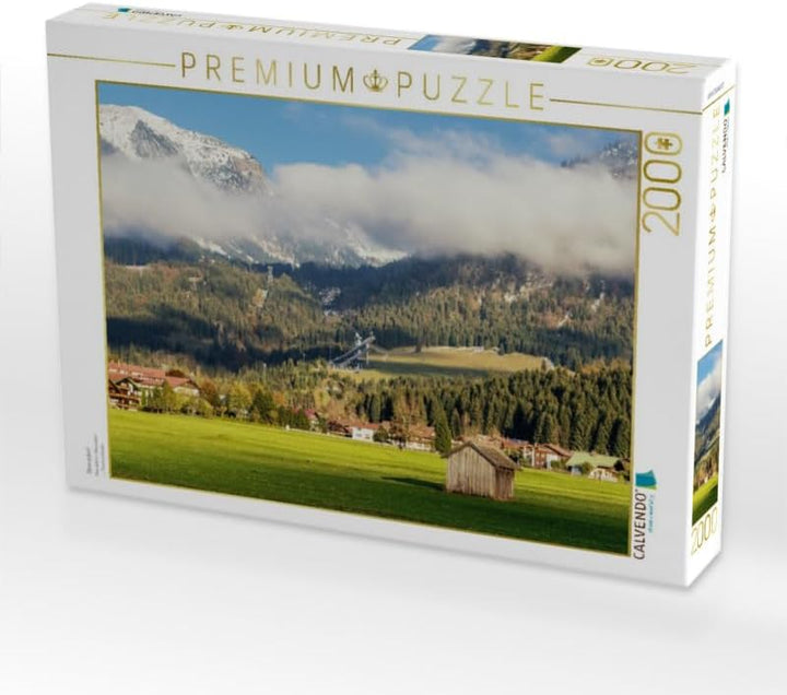 CALVENDO Puzzle Oberstdorf 2000 Teile Lege-Grösse 90 x 67 cm Foto-Puzzle Bild von TomKli