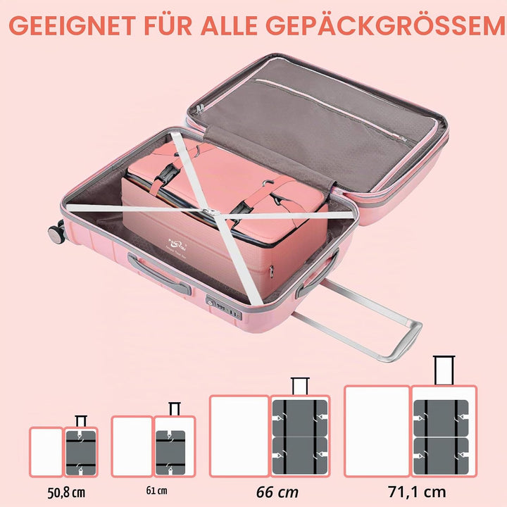 Koffer Organizer Hängende Verpackung Würfel Tragbare Schrank Regale Kompressive Reisegepäck Essentia