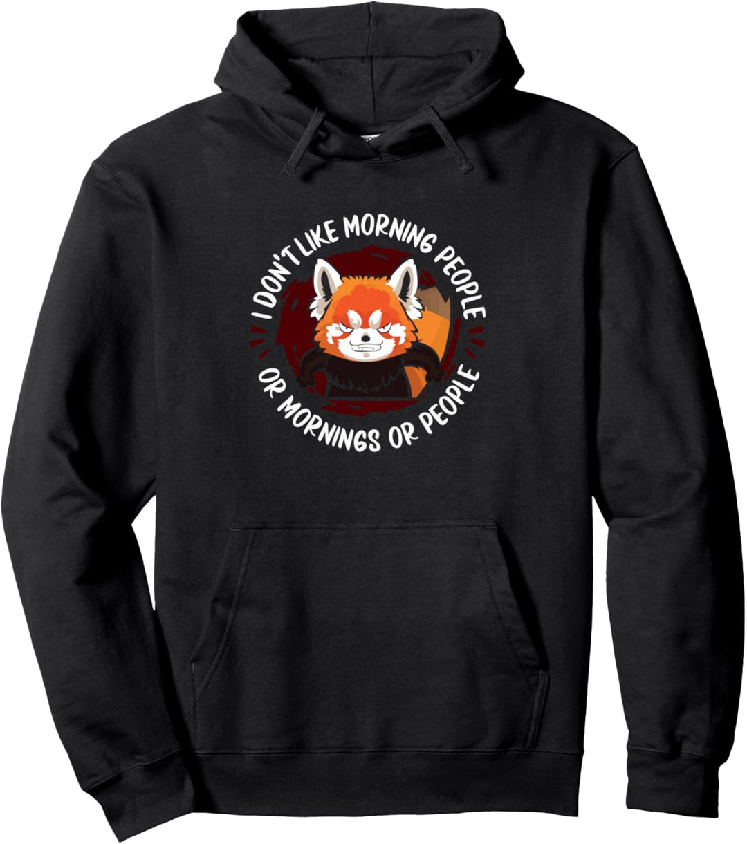 Katzenbär - Roter Panda Pullover Hoodie