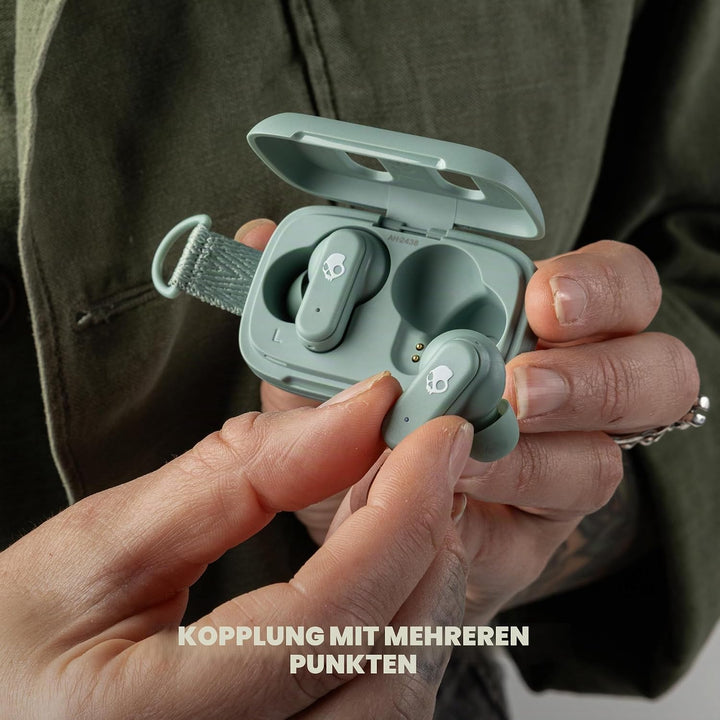 Skullcandy Dime 3 Wireless Earbuds, Bluetooth Headphones, Noise Isolating Fit, Up to 20 Hours Batter