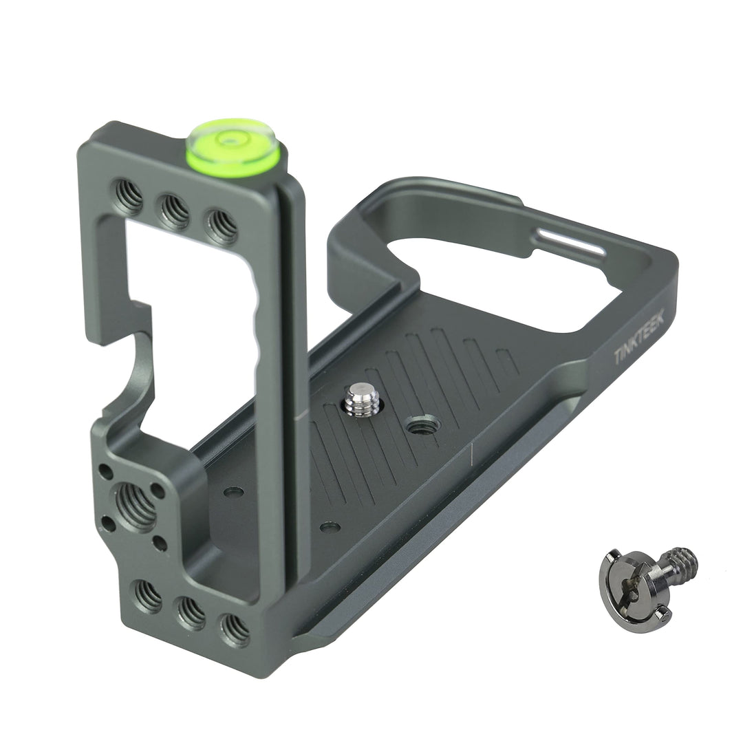 TINKTEEK Leaf Kamera L Winkel für A7R4 A7R IV A7RIV L Bracket Schnellwechselplatte L Halterung L Pla