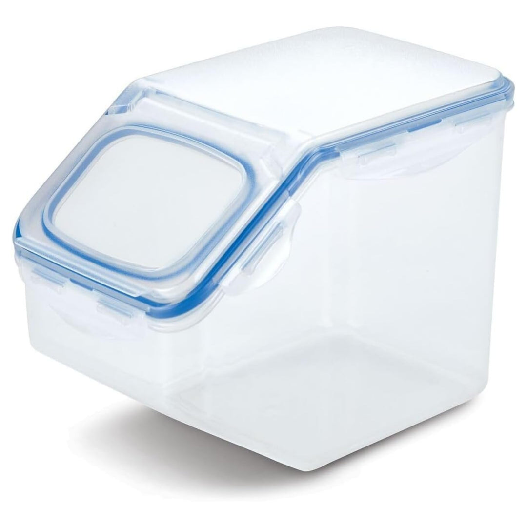 LocknLock PP Classic Küchen Caddy mit Klappdeckel | 5L | 25,7 x 15,7 x 19,1 cm | Vorratsdose Schüttd