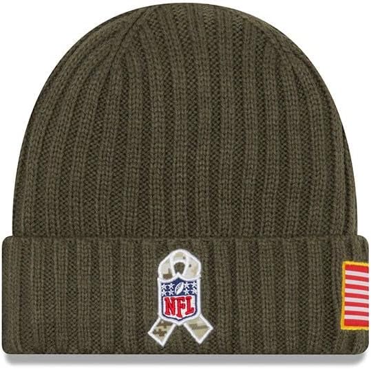 New Era Salute to Service Wintermütze - Arizona Cardinals Oliv