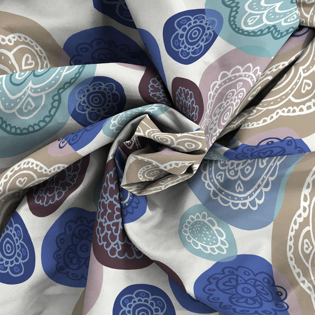 Italian Bed Linen Fantasy Bettbezug, Mikrofaser, murrine, kleine Doppelte Murrine kleine Doppelte, M