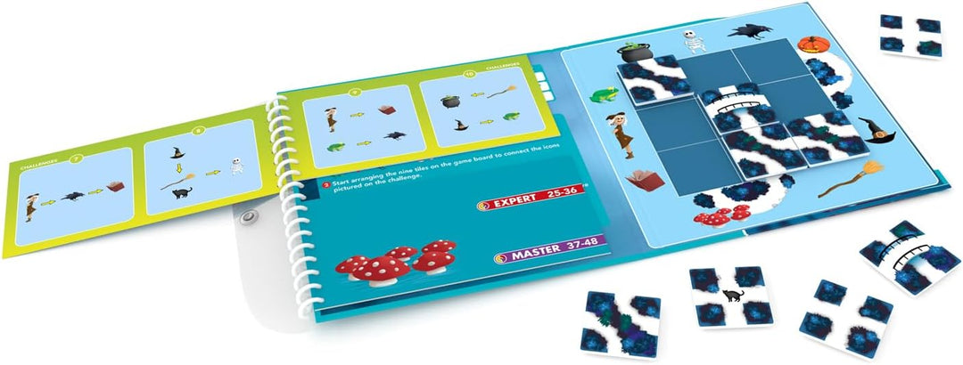 SmartGames - Magic Forest, Magnetic Puzzle Game with 48, 8+ Years