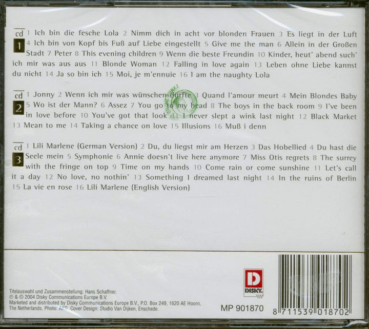 Golden Greats, Audio-CD