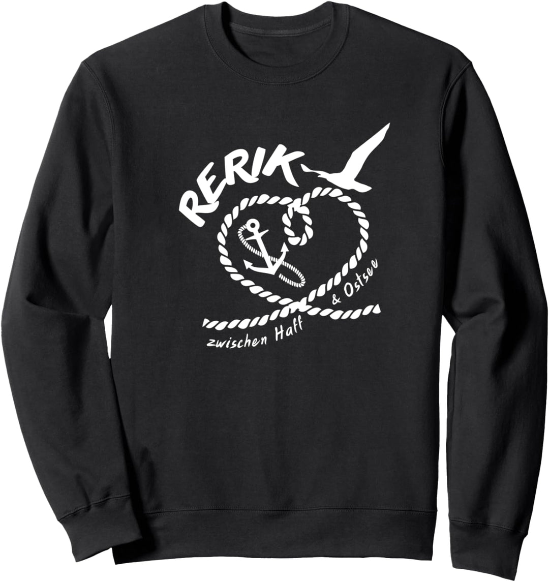 Rerik, Ostseebad, Anker & Herz Sweatshirt