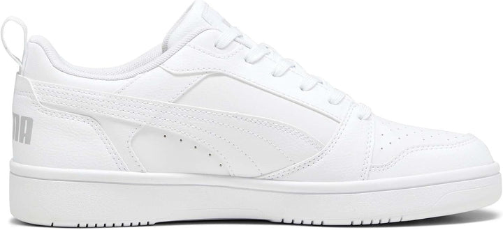 PUMA Herren Rebound V6 Low Leichtathletik-Schuh 42 EU Puma White Cool Light Gray, 42 EU Puma White C