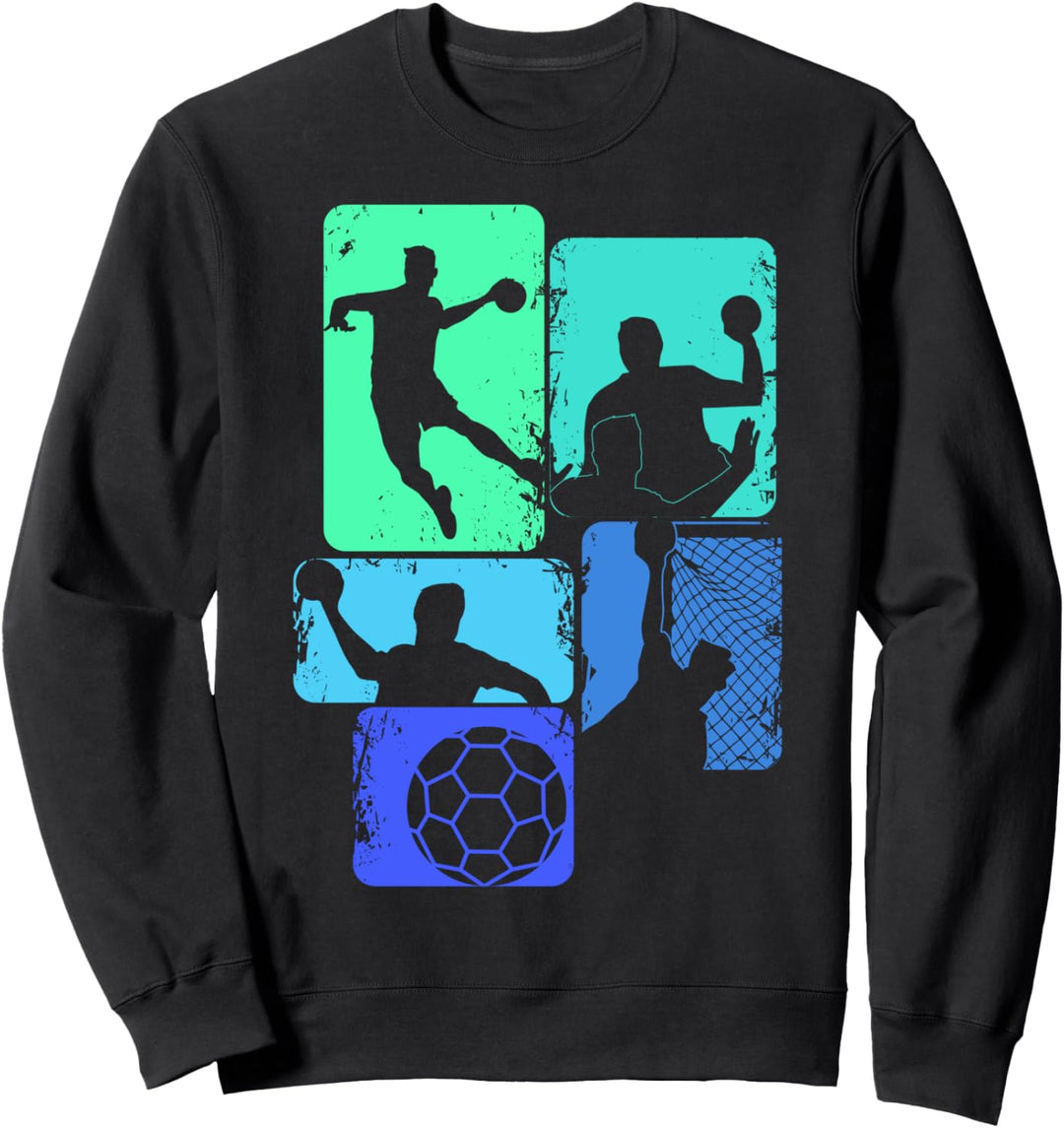 Handball Handballer Jungen Kinder Männer Sweatshirt