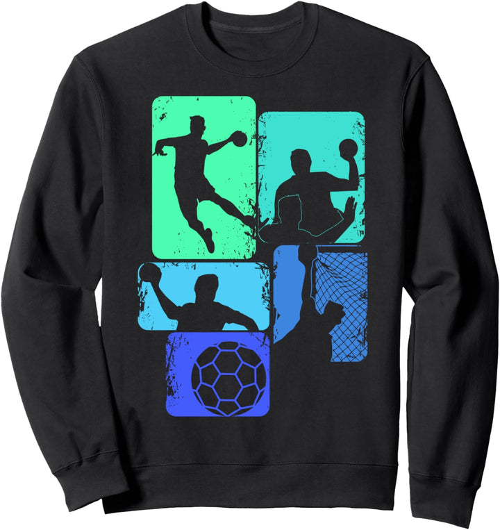Handball Handballer Jungen Kinder Männer Sweatshirt
