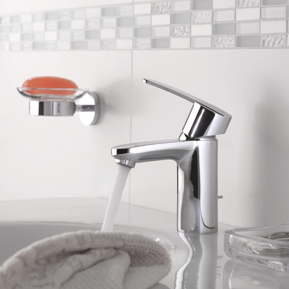 GROHE Wave Cosmopolitan - Einhand- Waschtischarmatur (wassersparend, 1/2", langlebige Oberfläche), c