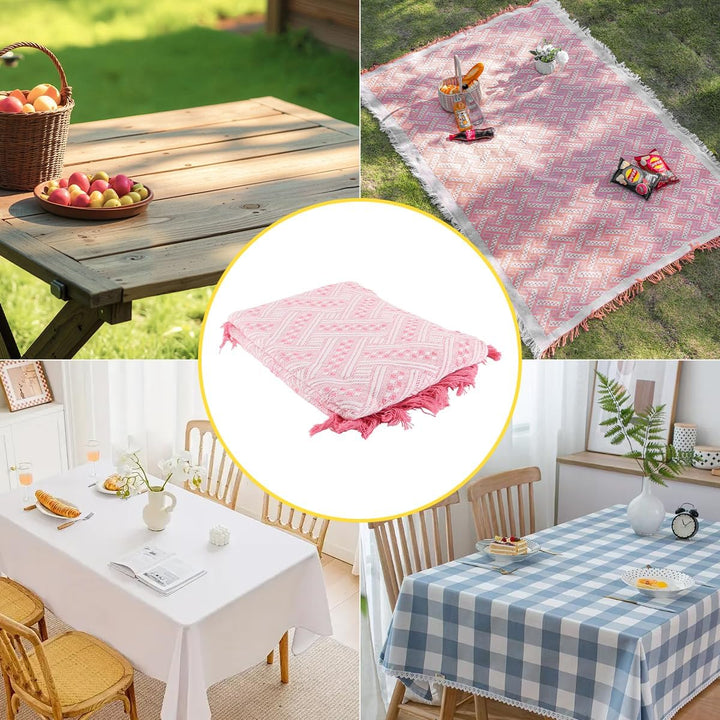 Boho-Picknickdecke, wasserdichte, waschbare Stranddecke, Strandmatte, Campingdecke für Outdoor/Pickn