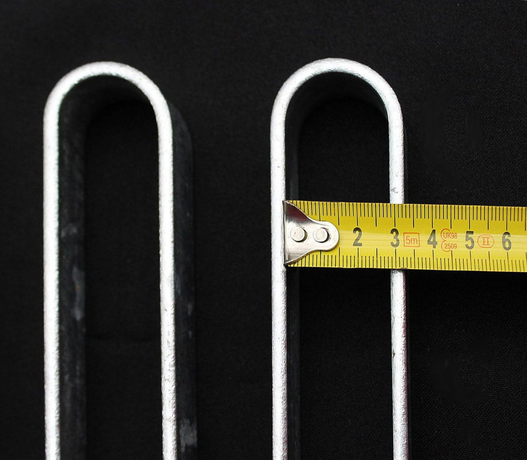 DanDiBo 4 Stück Bodenanker verzinkt XL Erdanker für Rosenbogen 30 cm Heringe Erdspiess Bodenspiess B