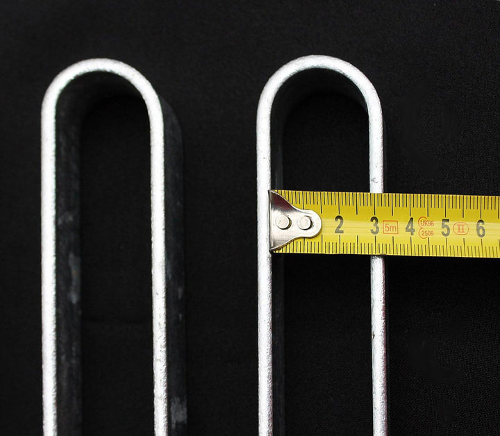 DanDiBo 4 Stück Bodenanker verzinkt XL Erdanker für Rosenbogen 30 cm Heringe Erdspiess Bodenspiess B