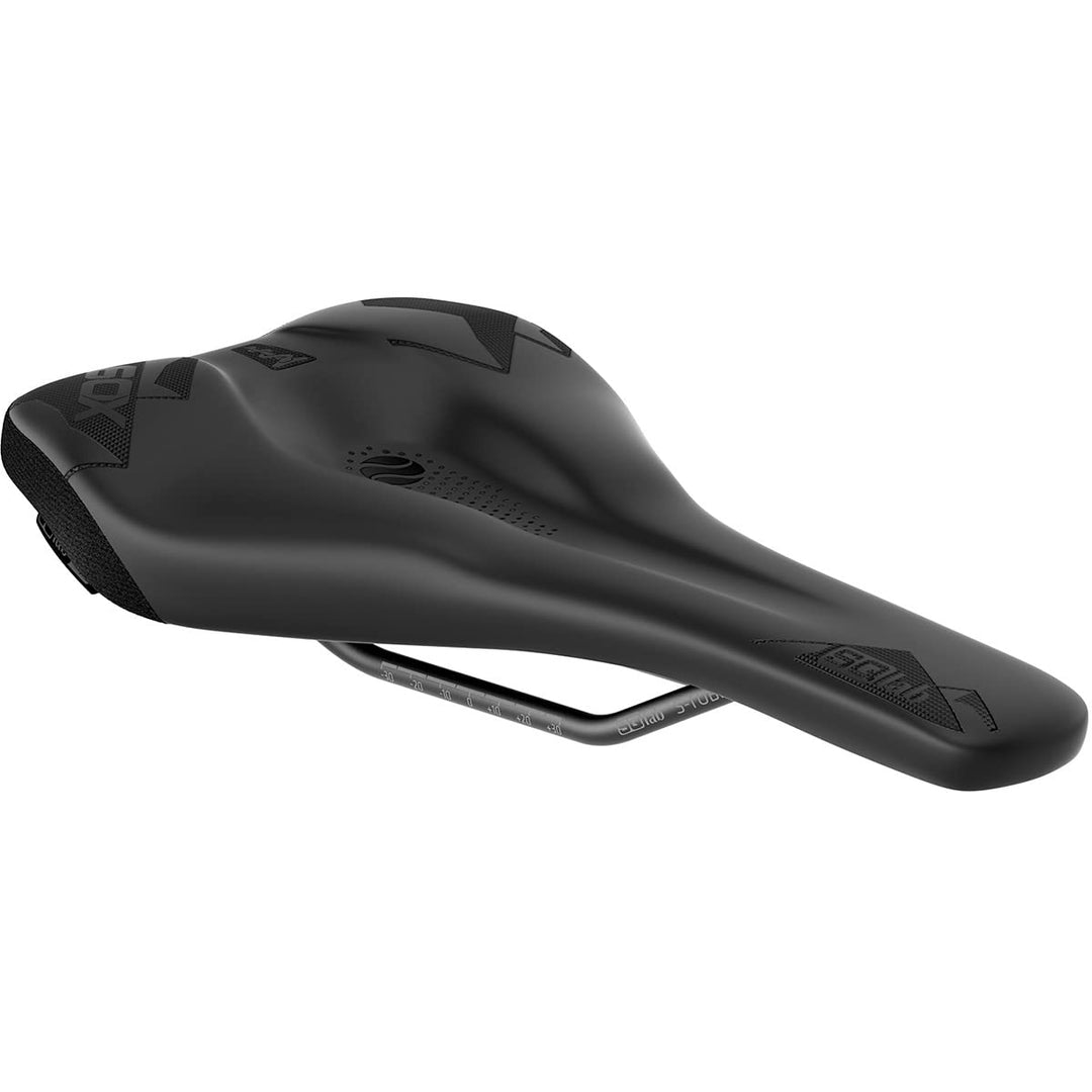 SQlab Unisex – Erwachsene 6OX Ergowave Active 2.1 MTB Gravity &amp; E-Performance Fahrradsattel, Schwarz