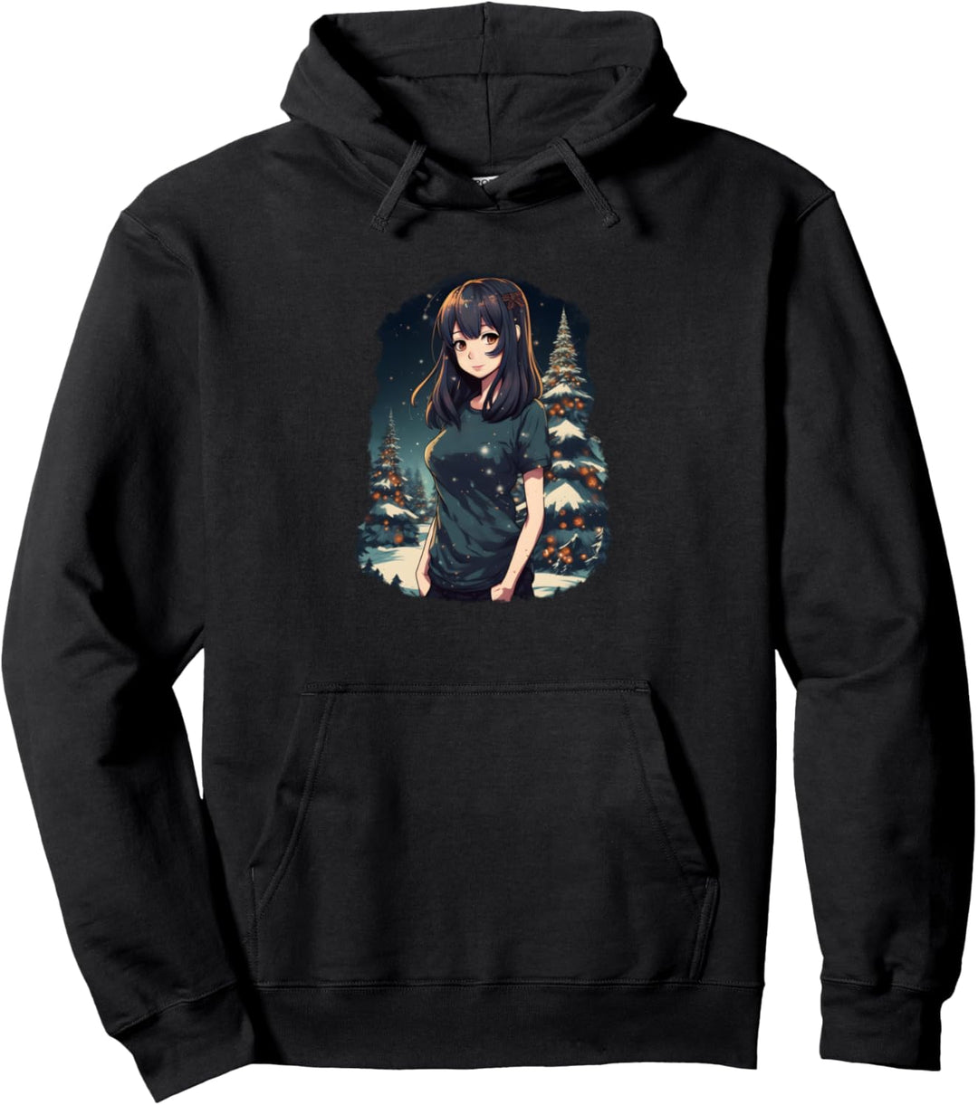 Anime Weihnachts Design zu Weihnachten Pullover Hoodie