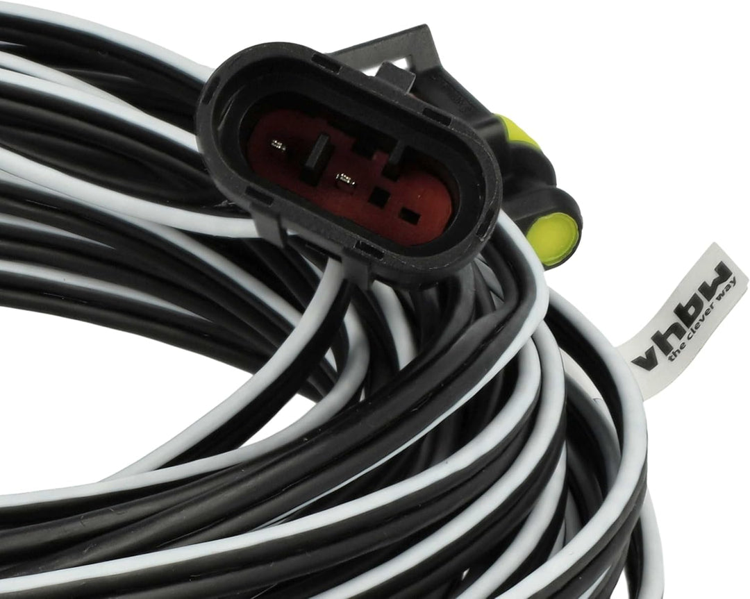 vhbw Niederspannungs-Kabel kompatibel mit Gardena R40Li (2018), R45Li (2019), R50Li (2017) Mährobote