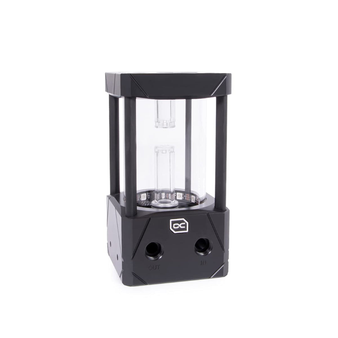 Alphacool 15382 Eisbecher Aurora D5 Acetal/Glas - 150mm Ausgleichsbehälter AGB Wasserkühlung
