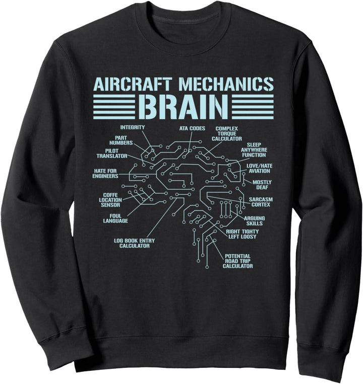 Fluggerätemechaniker Flugzeugbau - Luftfahrzeugtechniker Sweatshirt