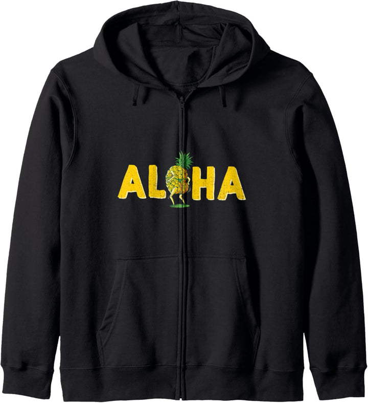 Aloha Hawaii Geschenk Kapuzenjacke