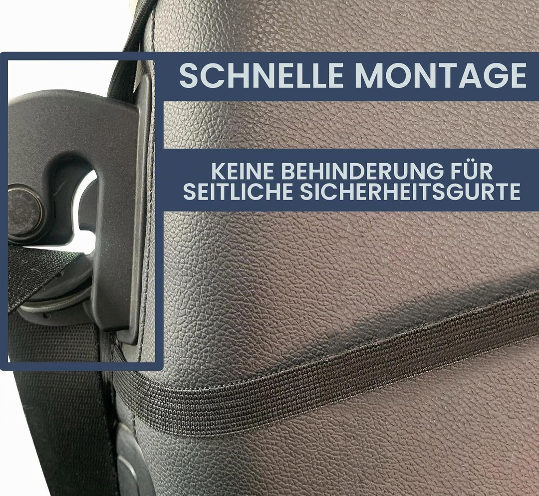 Auto Accessori Lupex Autositzbezüge kompatibel mit Smart fortwo 450 451 und 453 1 2 3 Serie Stoff Po