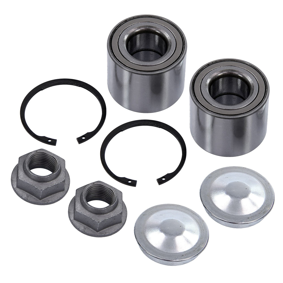 BESTPRICE 2x Radlager hinten Radlagersatz Radlager Set