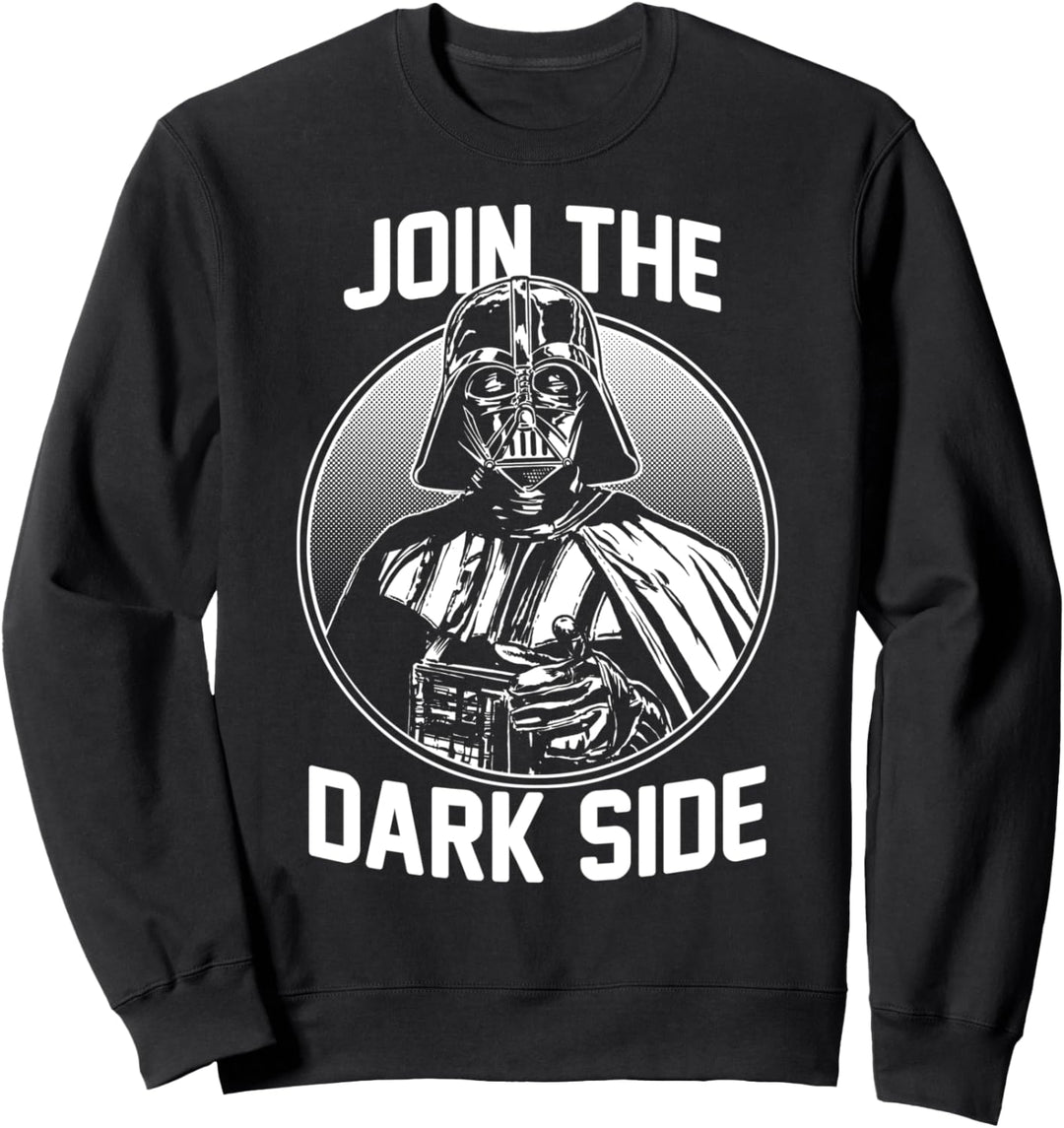 Star Wars Darth Vader The Dark Side Circle Dot Portrait Sweatshirt