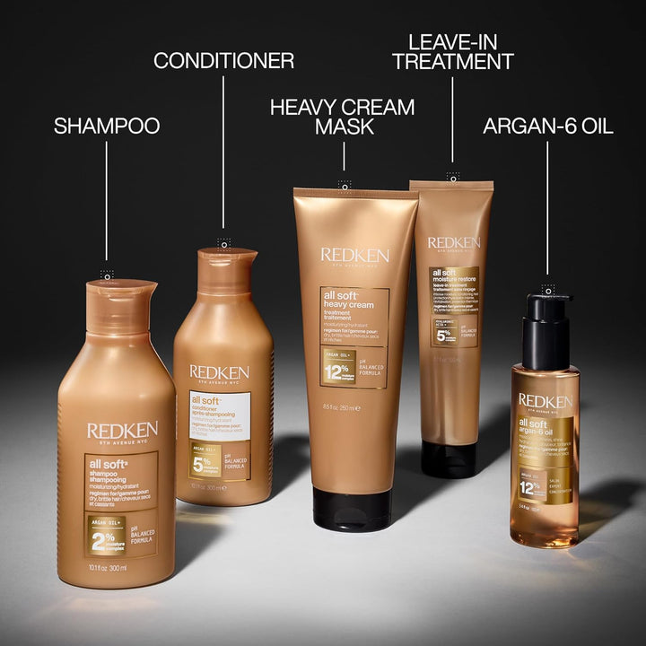 Redken All Soft Shampoo 1 litre 1 l (1er Pack), 1 l (1er Pack)