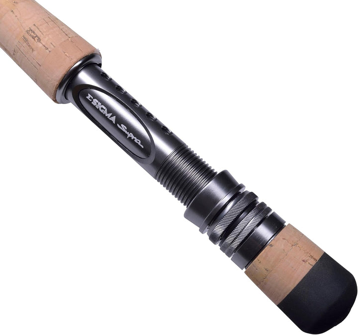 SHAKESPEARE Sigma Supra Fly 6# Angelrute - (4 Stück) - Dunkelgrau/Graphit, 2,7 m