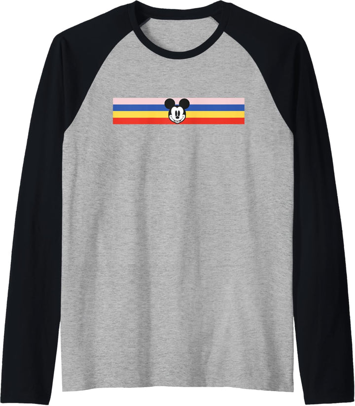 Disney Mickey Mouse Mickey Stripes Raglan