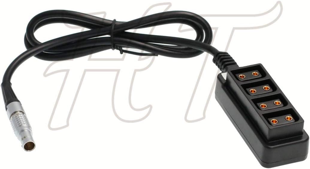 HangTon 0B 2 Pin D-Tap 4 Port Outlet Power Splitter Adapter 24 Zoll für ARRI Alexa RED DSMC2 Kamera