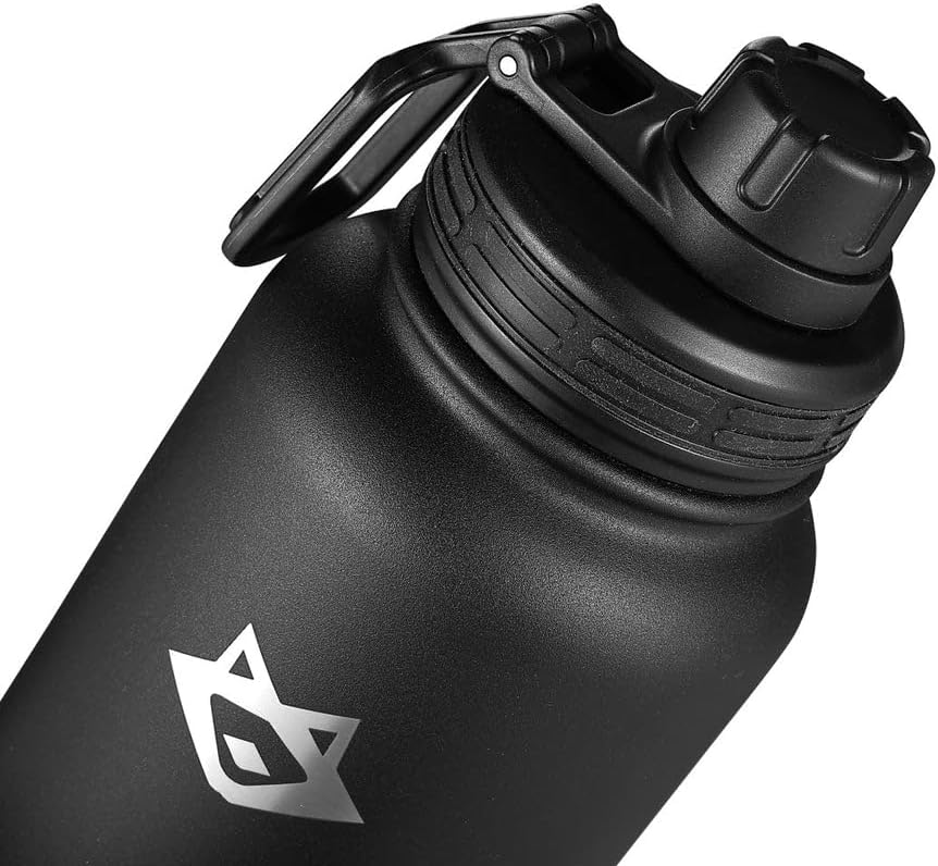 Sport-Dreh Verschluss, auslaufsicher bei Kohlensäure, bequemes Trinken beim Wandern und Sport, Bottl