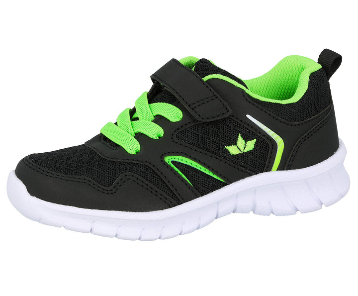 Lico Herren Skip Vs Sneaker 30 EU Schwarz Lemon, 30 EU Schwarz Lemon