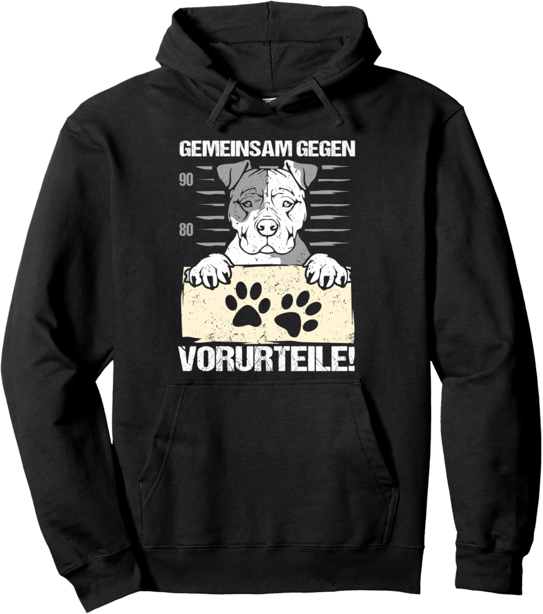 Pitbull - Gemeinsam gegen Vorurteile! Pitbull Liebe Pullover Hoodie