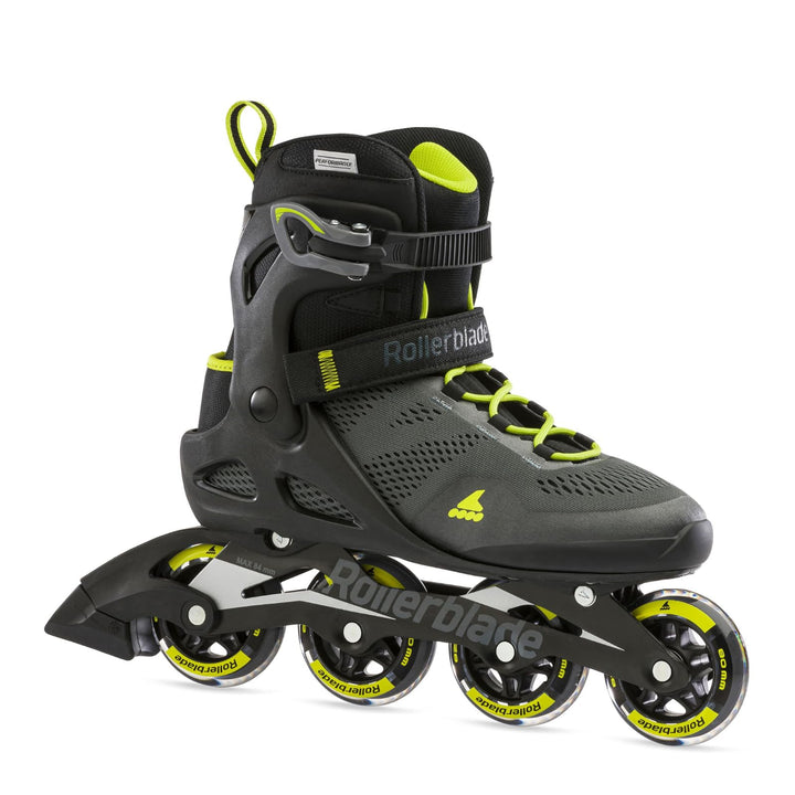 Rollerblade Herren Macroblade 80 44.5 black-lime (07100600-1A1), 44.5 black-lime (07100600-1A1)