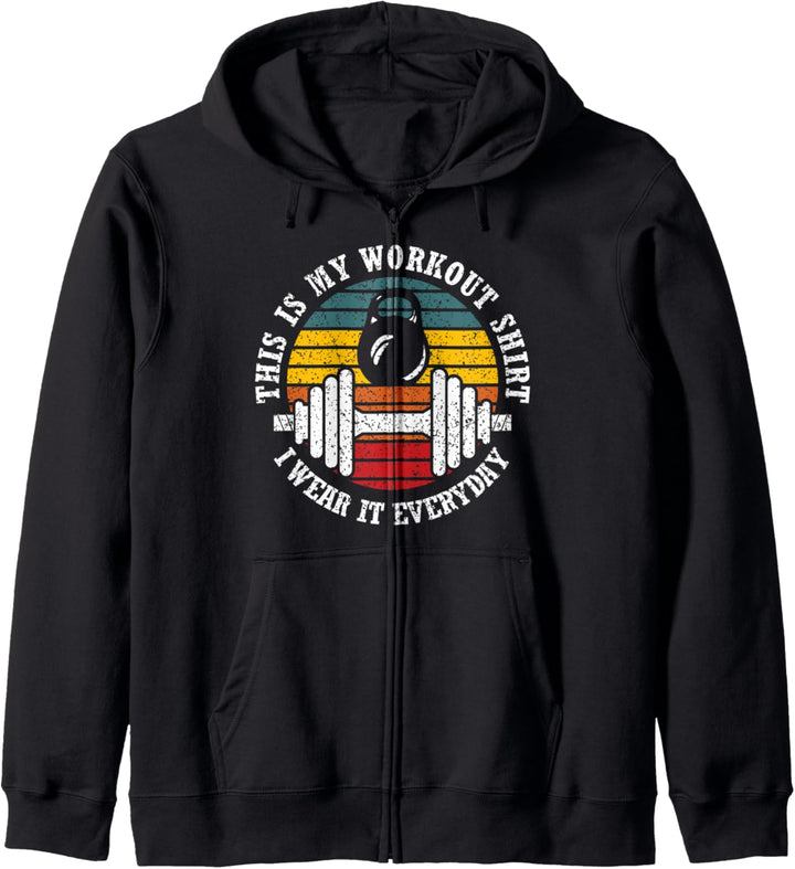 Dies ist mein Trainingshemd, das ich jeden Tag trage Kapuzenjacke
