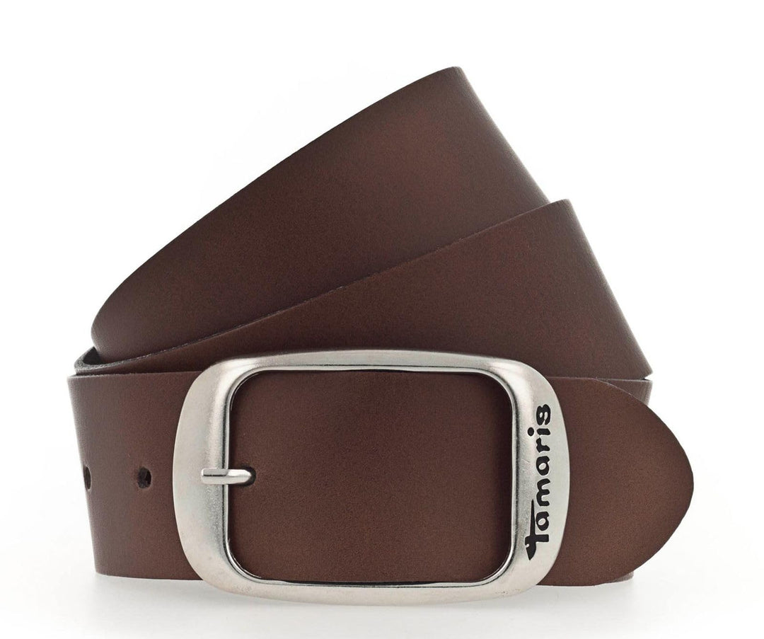 Tamaris Gürtel Essential Classics TB0002L01 Damen Gürtel Uni 100 Baileys, 100 Baileys