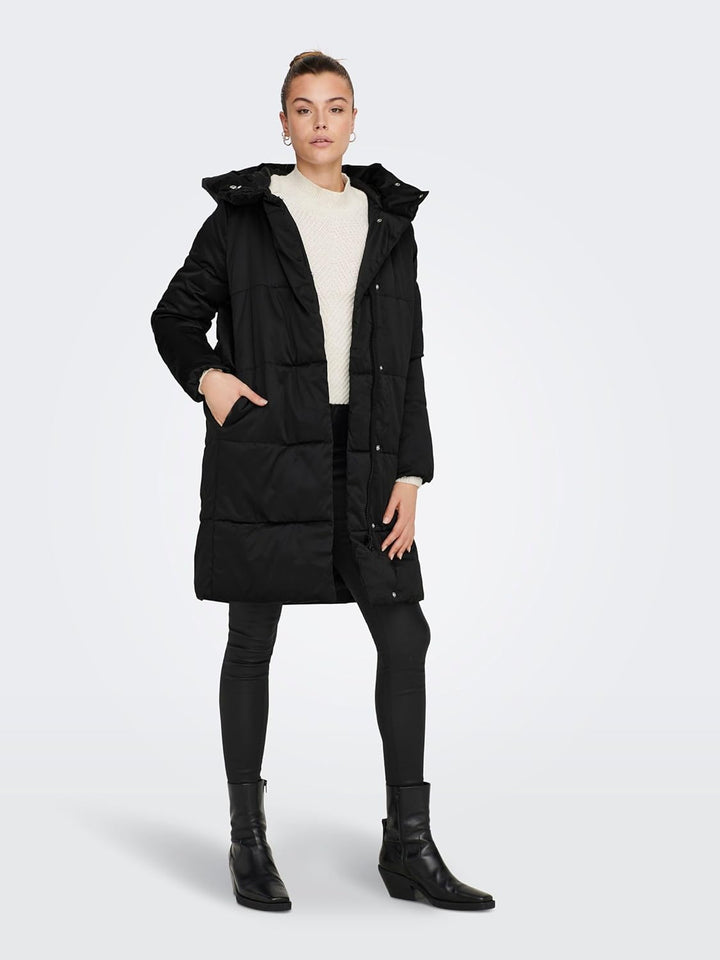 Jacqueline de Yong Female Steppmantel JDYMUSTANG Steppmantel S Schwarz, S Schwarz