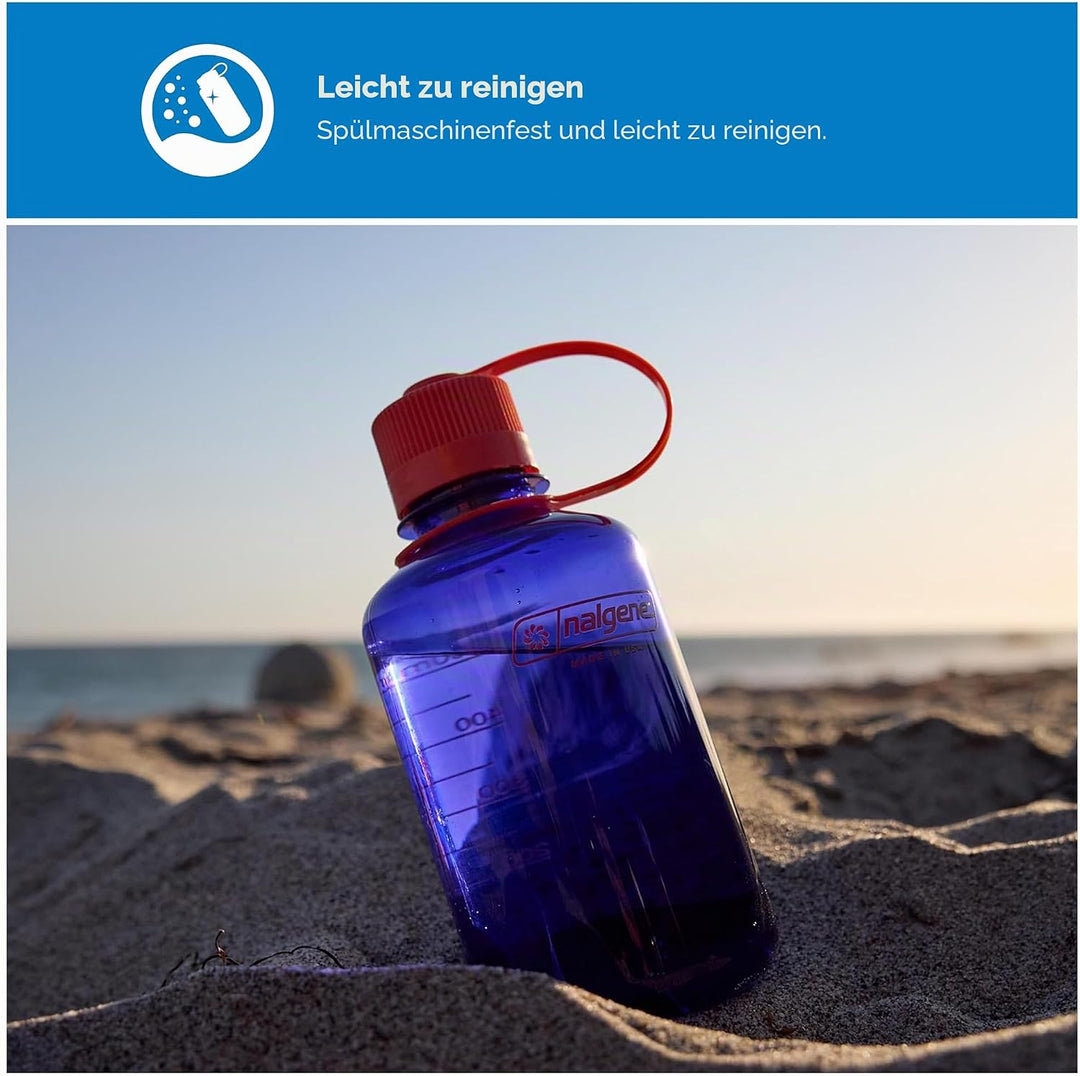 Nalgene Unisex – Erwachsene Eh Sustain Trinkflasche 473 ml Immergrün, 473 ml Immergrün
