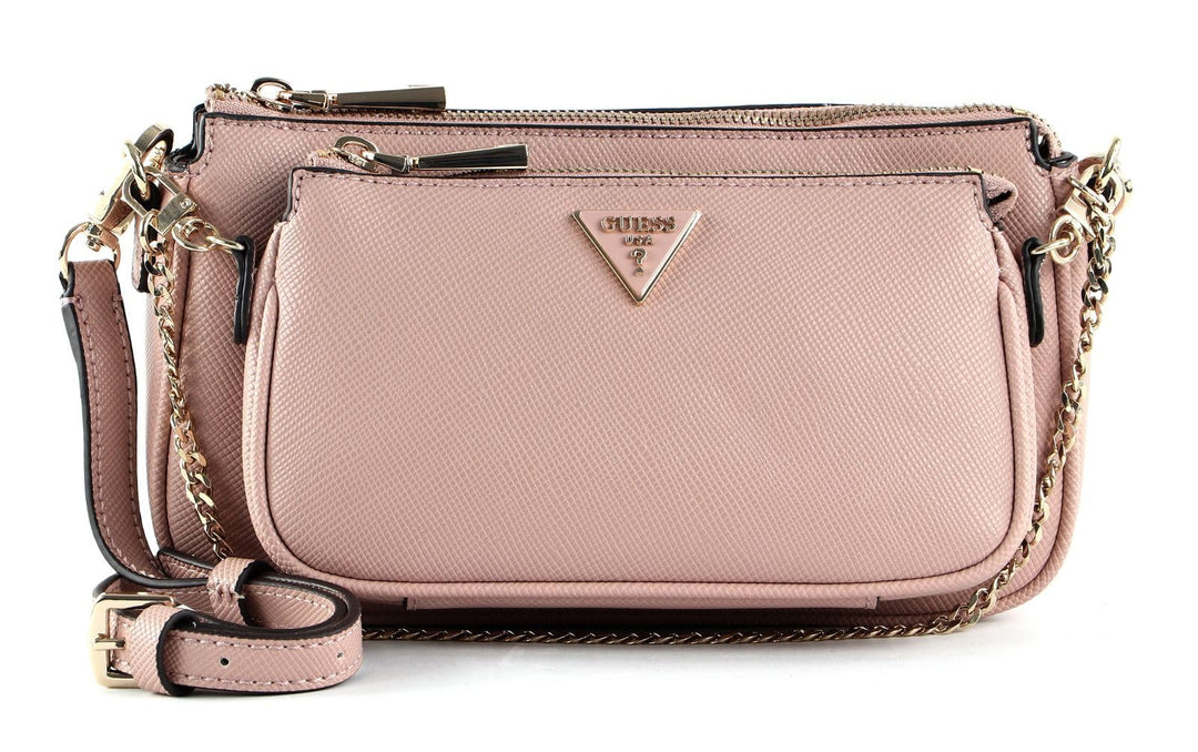 GUESS Damen Schultertasche Alexie Rose