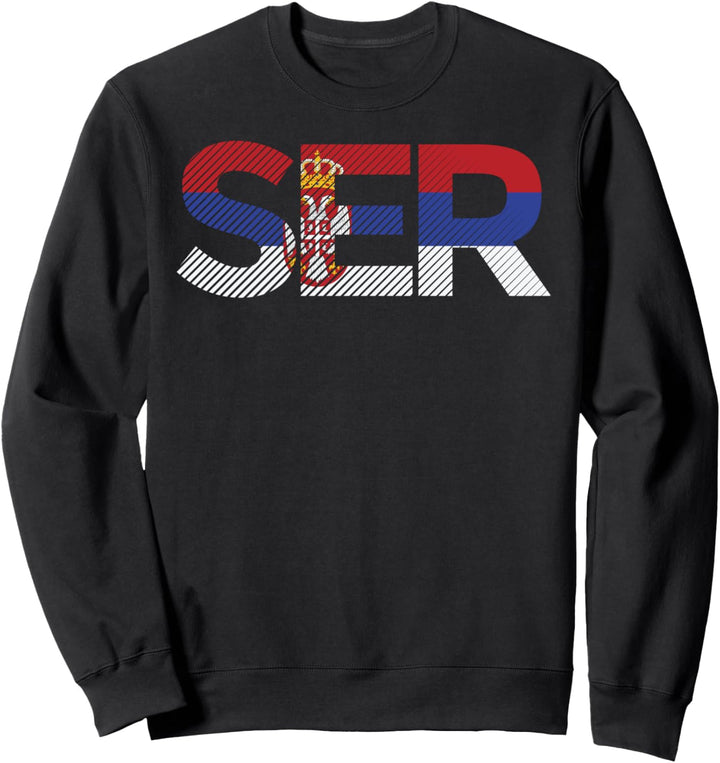 Serbienflagge Serbien Serb Srbija Sweatshirt