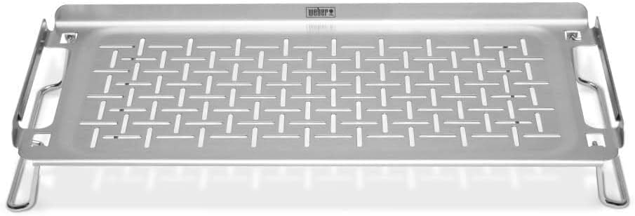 Weber 6784 Griddle Warming Rack, Silver