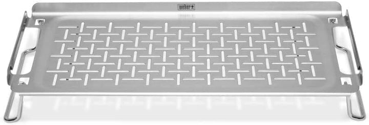 Weber 6784 Griddle Warming Rack, Silver