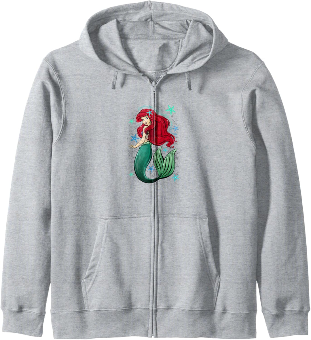 Disney The Little Mermaid Ariel's Song Music Notes Kapuzenjacke