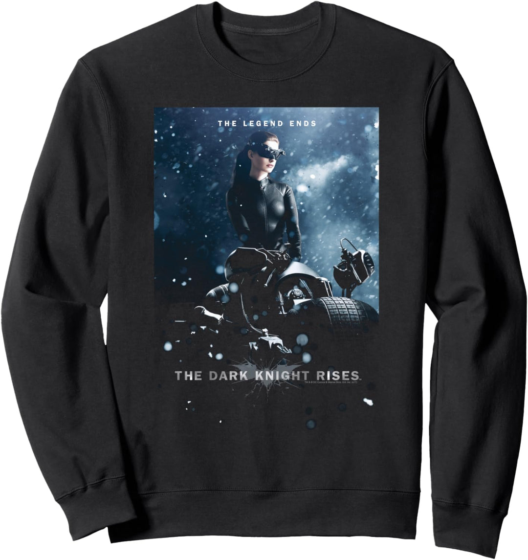 Batman Dark Knight Rises Catwoman Poster Sweatshirt