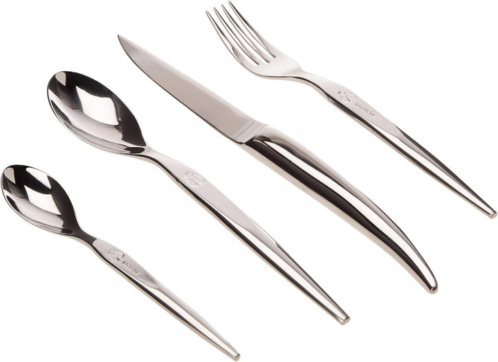 Laguiole Production 439800 24-Piece Cutlery Set Stainless Steel 18/0 Mirror Polished