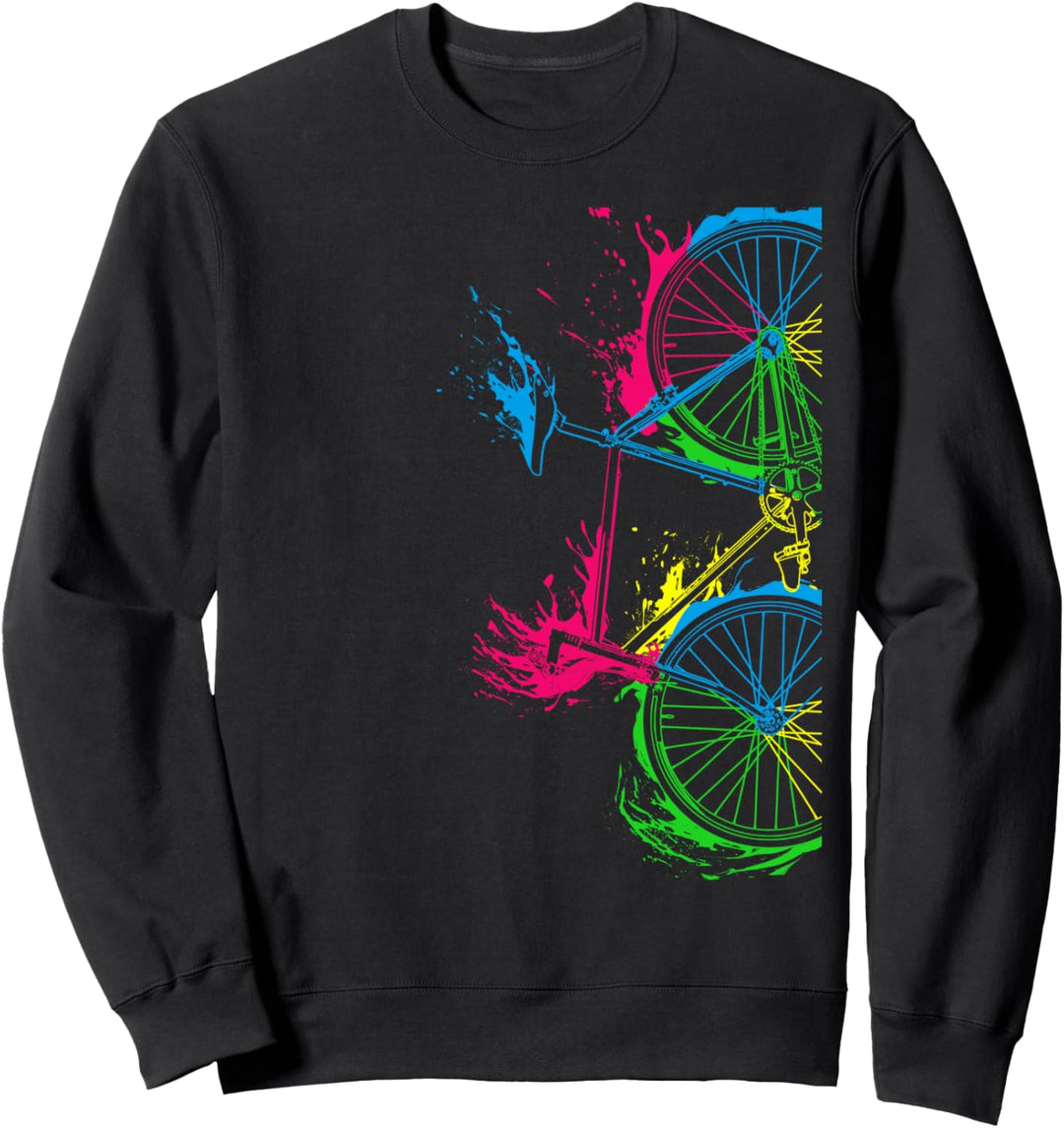 Fahrrad Radfahrer Sweatshirt