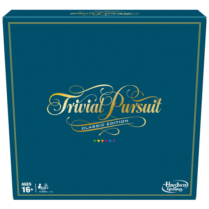 Hasbro Gaming C1940 - Trivial Pursuit Spiel, Classic Edition (englisch) Vereinigtes Königreich Multi